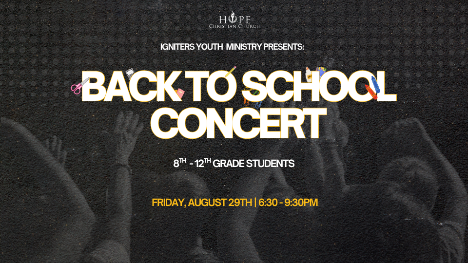 Igniters Back to School Concert
